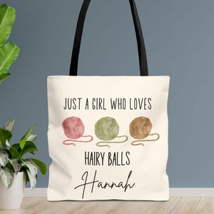 PERSONALIZED CROCHET TOTE Bag, Gift For Crocheter Knitters Knitting Project Bag, Personalized Yarn Lover Addict Crocheters Carryall Gifts