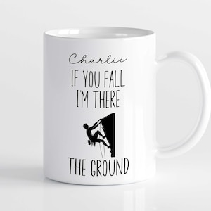 Rock Climbing Coffee Mug, Rock Climber Mug, Rock Climbing Mug, Rock Climber Gifts, Rock Climbing Gifts, Gifts For Rock Climbers, Indoor