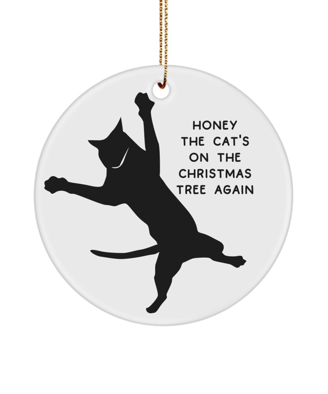 Black Cat Ornament, Cat Ornament, Cat Ornaments, Cat Christmas, Cat Mom