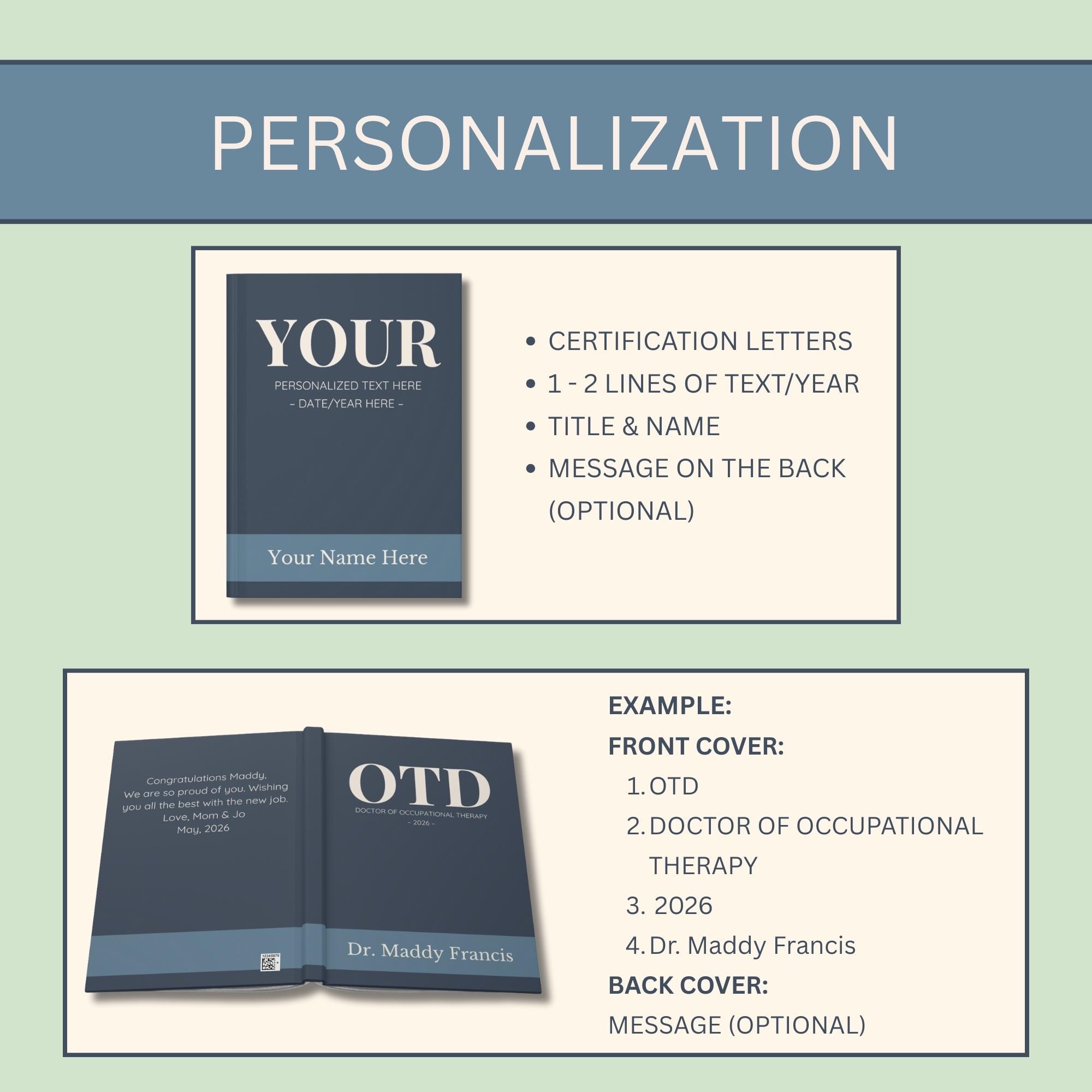 Personalized Professional Engineer Notebook Journal, Custom PE ...