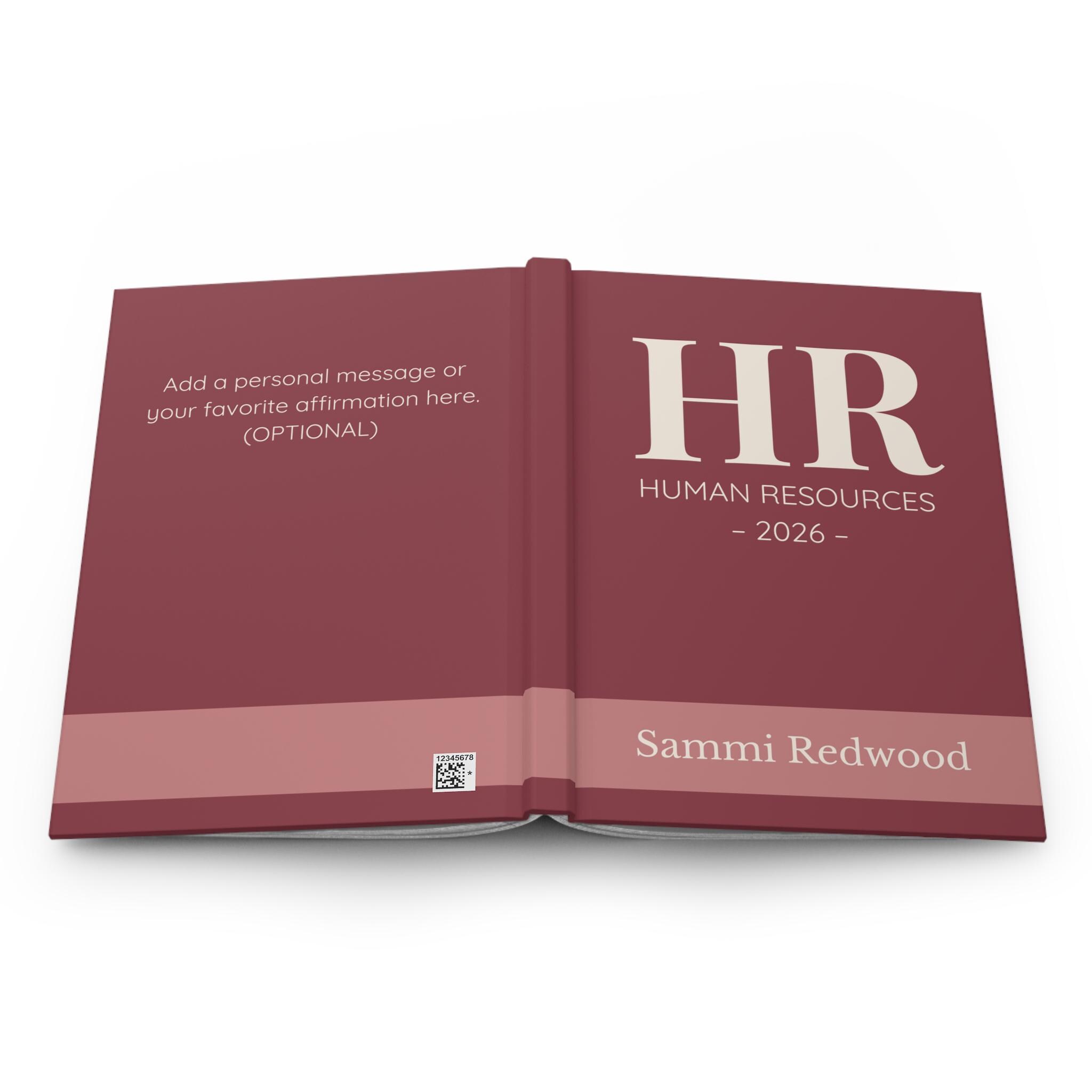 PERSONALIZED Human Resources HR Graduation Journal Notebook, Customized ...