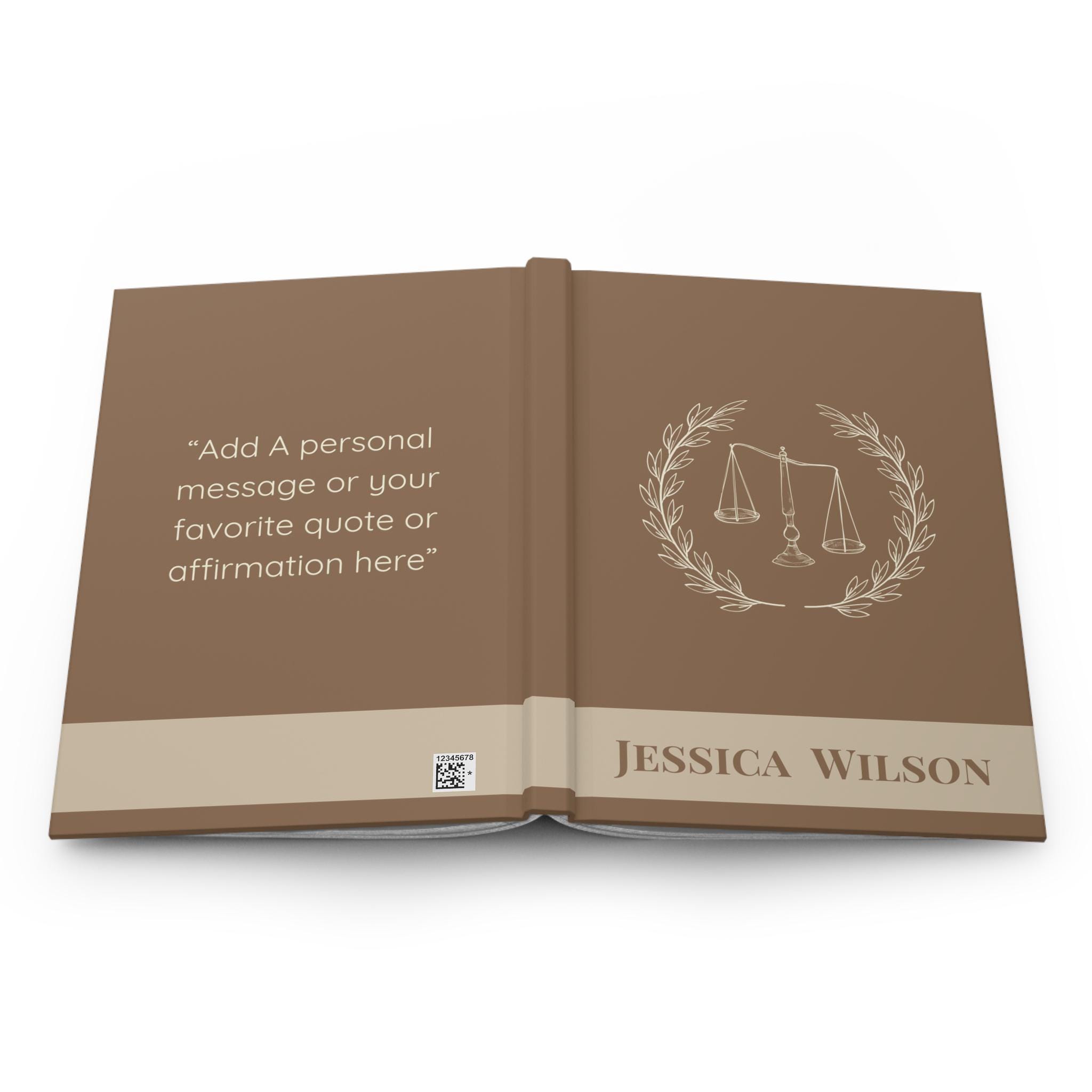 PERSONALIZED LAW STUDENT Lawyer Graduation Journal Notebook, Bar Exam ...