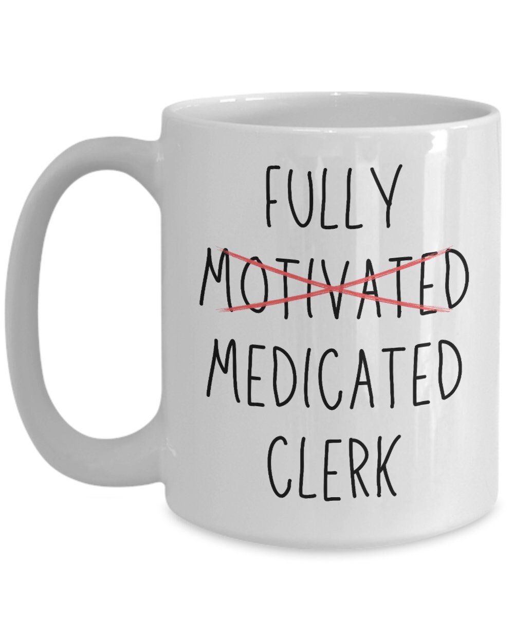 Clerk Mug, Gift Ideas for Clerks, Gifts for Clerks, Law Clerks Present