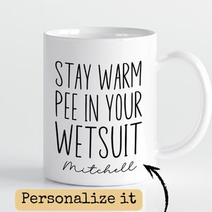 PERSONALIZED TRIATHLON TRIATHLETE Gifts, Customized Ironman Coffee Mug, First Triathlon Dad Mom, Marine Biology Graduation, Scuba Diver Surf