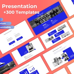 Presentation Template Bundle | +300 Template Bundle | +3,000 Slides to choose from | PowerPoint | Google Slides | HD Design