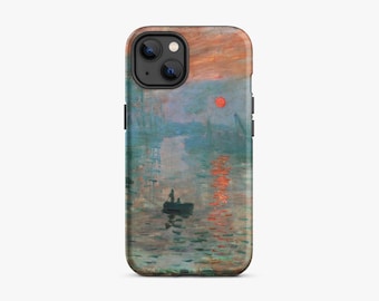 Etui na telefon Monet, Impression, Sunrise 1872, wytrzymałe etui na iPhone'a, wysyłka z Wielkiej Brytanii/USA/UE