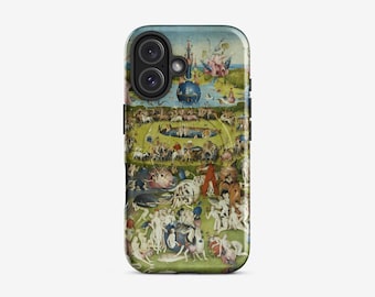 Hieronymus Bosch phone case, The Garden of Earthly Delights, 1503–1515 painting Tough Case for iPhone, Ship from the UK/US/EU