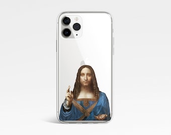 Salvator Mundi Phone Case: Leonardo da Vinci Renaissance Art