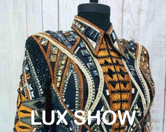 Rhinestone Western Show Jacket, Horsemanship Apparel