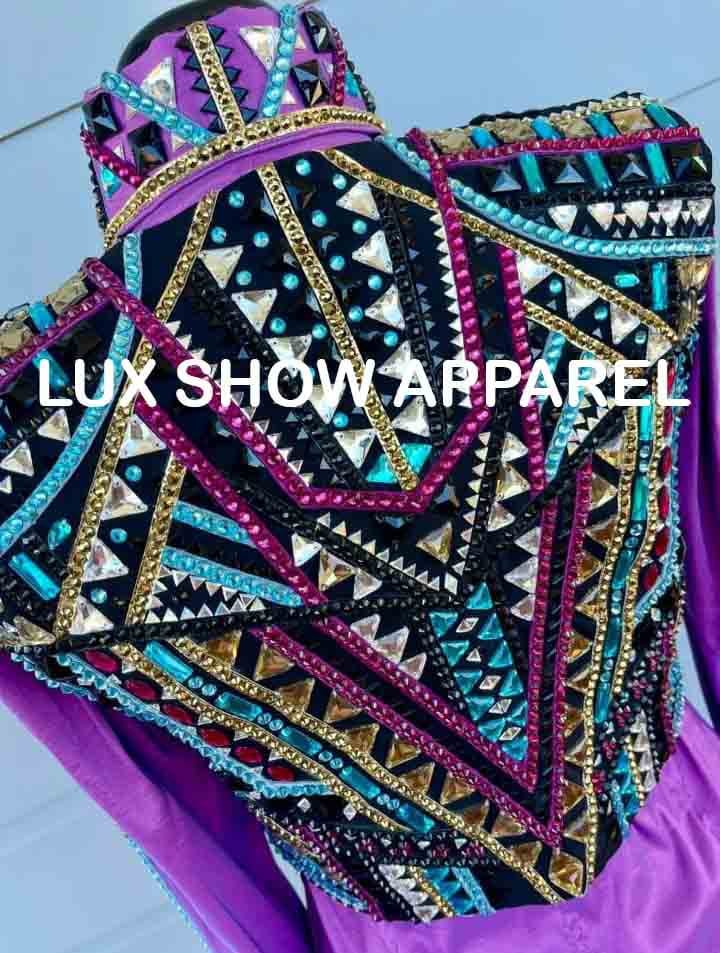 Ensemble Boléro Western Showmanship - Avec Chemise Assortie - Neuf