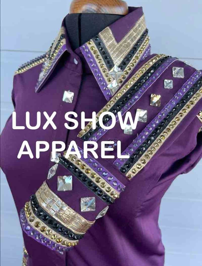 Chemise De Concours Ouest – Showmanship & Equitation – UNICORN SHOW GIRL