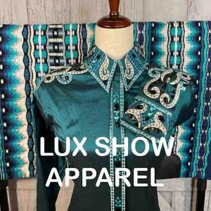 Western Showmanship Shirt mit passender Schabracke Showmanship Horsemanship