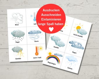 Mapas meteorológicos para download | Cartões Montessori | Mapas meteorológicos para crianças imprimirem | PDF | Pré-escola | Creche | Aprenda | Apoie financeiramente