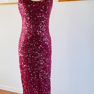 Cranberry Evening Gown - Etsy