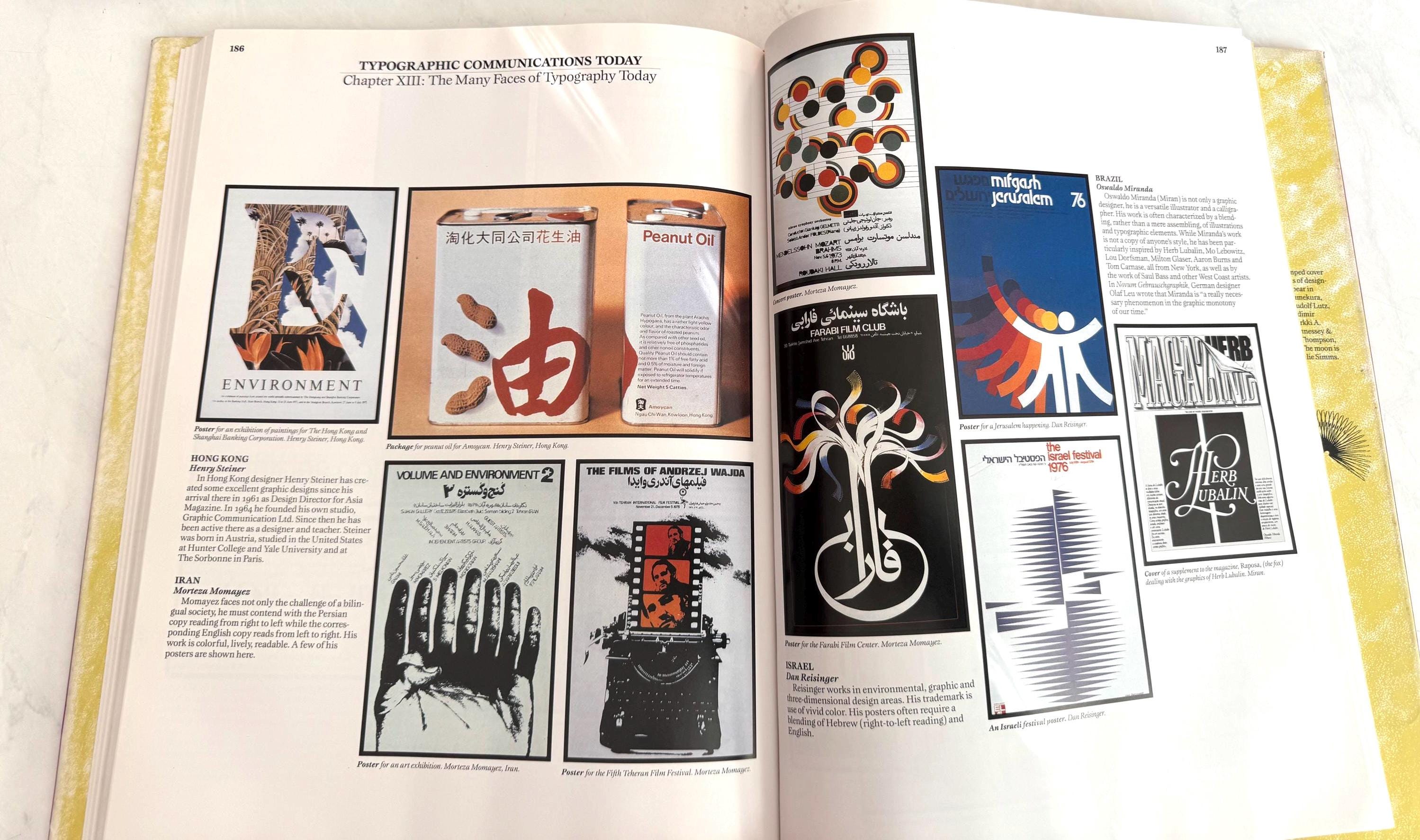 Vintage Graphic Design Book: Typographic Communications Today