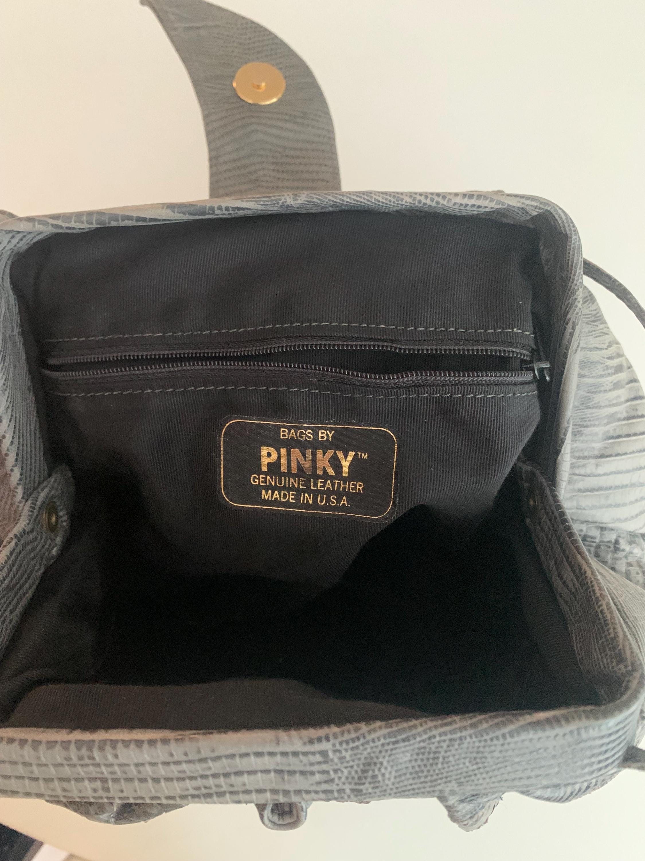 Sac à Main Pochette Vintage En Patchwork Effet Peau De Lézard/serpent Rouge Plissé - Occasion