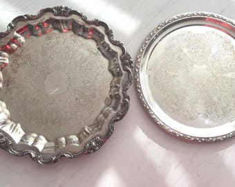 Webster Wilcox International Silver Co Silver Plate Tray #7119 - Etsy