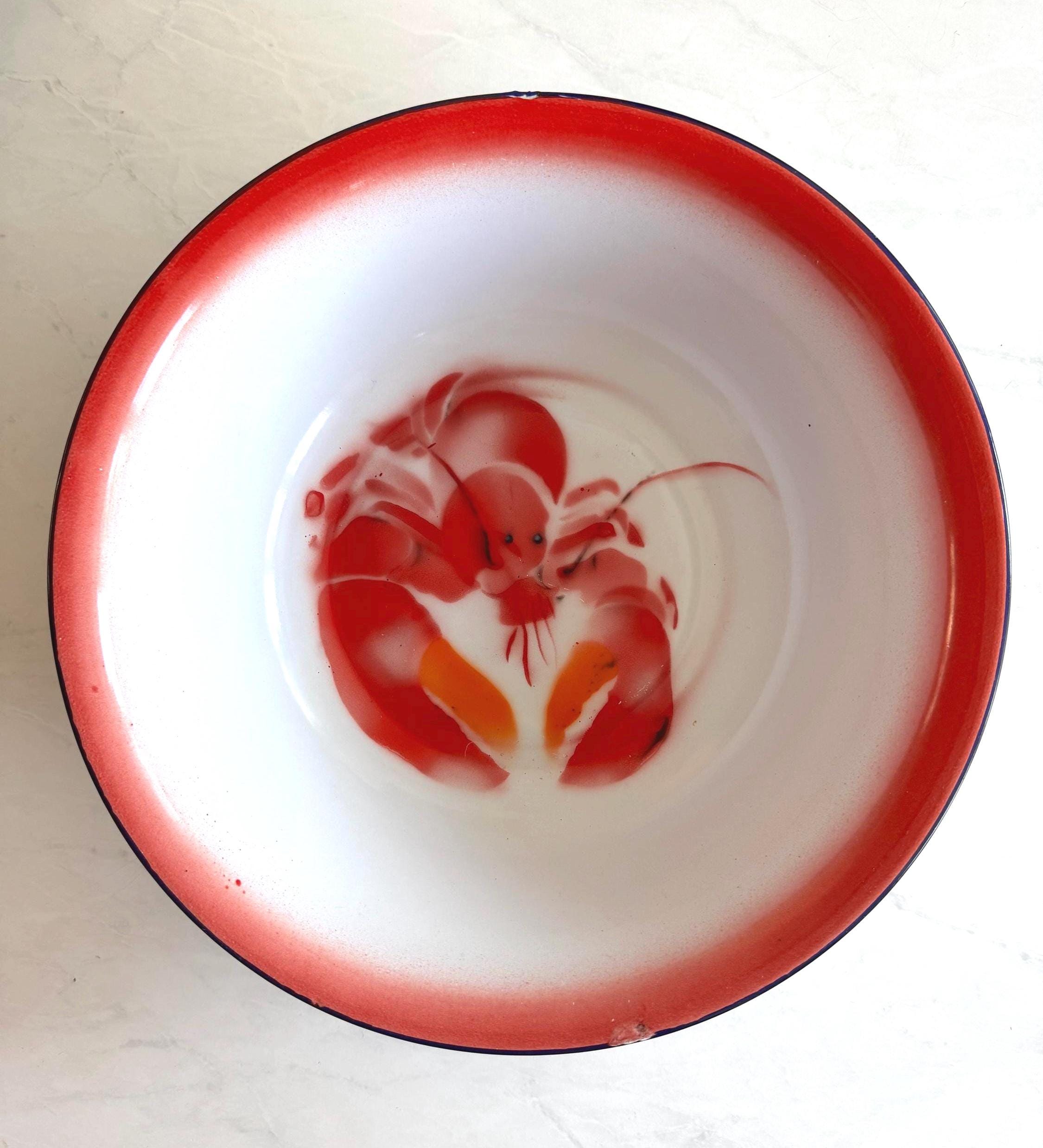 Vintage lobster plate - Etsy 日本