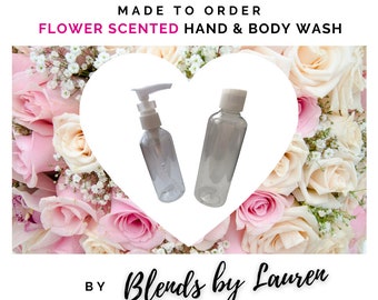 Flower-Scented Hand & Body Wash Made to Order