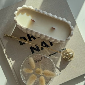 Big scented soy wax candle | aesthetic minimalist candle | handmade eco candles | eco friendly gifts |  aesthetic room decor