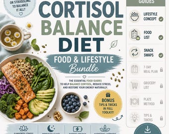 Hormone Balance Food List | Natural Nutrition Guide (Printable PDF)