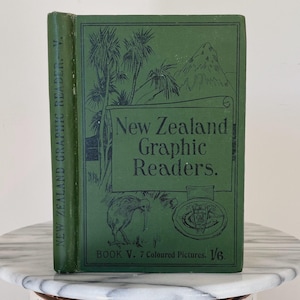 ヴィンテージニュージーランドブック - ヴィンテージ小学校読書本
