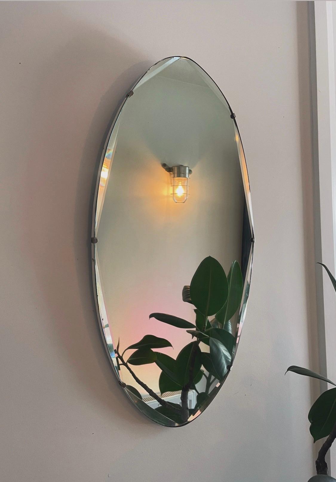 Antique round mirror - Etsy 日本
