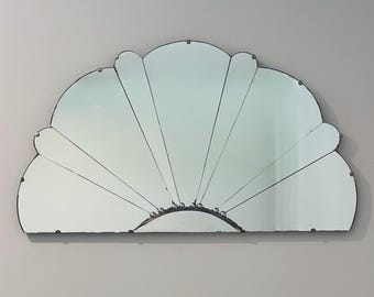 Miroir soleil levant - miroir vintage art déco