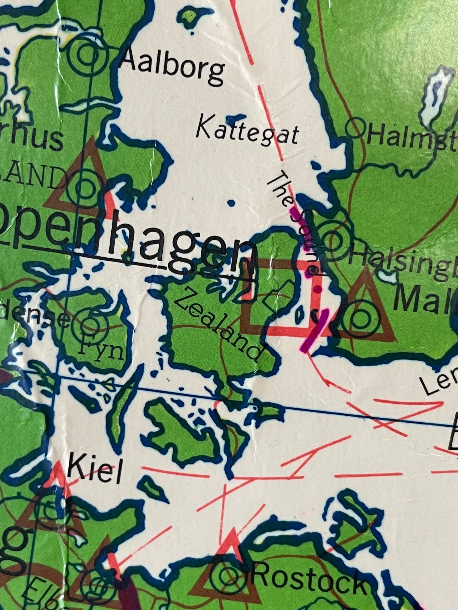 Extra Large Vintage School Map of Europe Pull Down Canvas Etsy