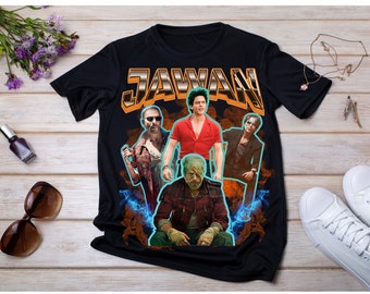Jawan-film T-shirt: Shahrukh Khan SRK vintage T-shirt