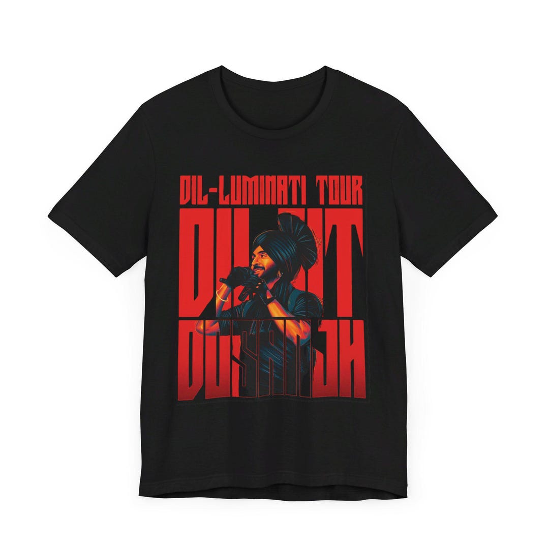 Buy Diljit Dosanjh Tshirt L Punjabi Singer L Desi Singer L