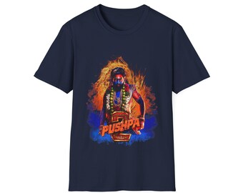 Buy Pushpa T-shirt: Allu Arjun Indian Movie Tee Online in India
