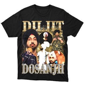 Diljit Dosanjh T-shirt: Punjabi Singer Graphic Tee