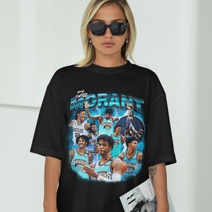 Ja Morant Memphis Grizzlies 90s Vintage x Bootleg Style Rap T-shirt