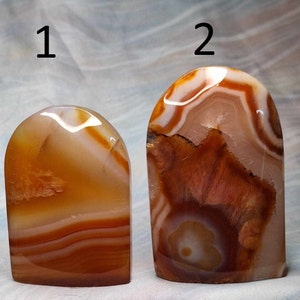 Beautiful Banded Carnelian Free Forms, Choose Your Own