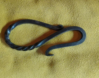 Hand forged bottle opener