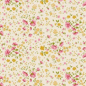 Pre-ordene Tilda Basic Widebacks de 108" de ancho - Ellie TIL150011-V15 - Rosa/Amarillo - Medio metro - Octubre de 2026