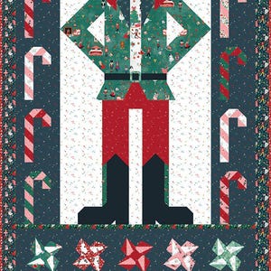 Be A Nutcracker Quilt Kit mit Nussknacker Tradition von Jennifer Long - Mai 2026