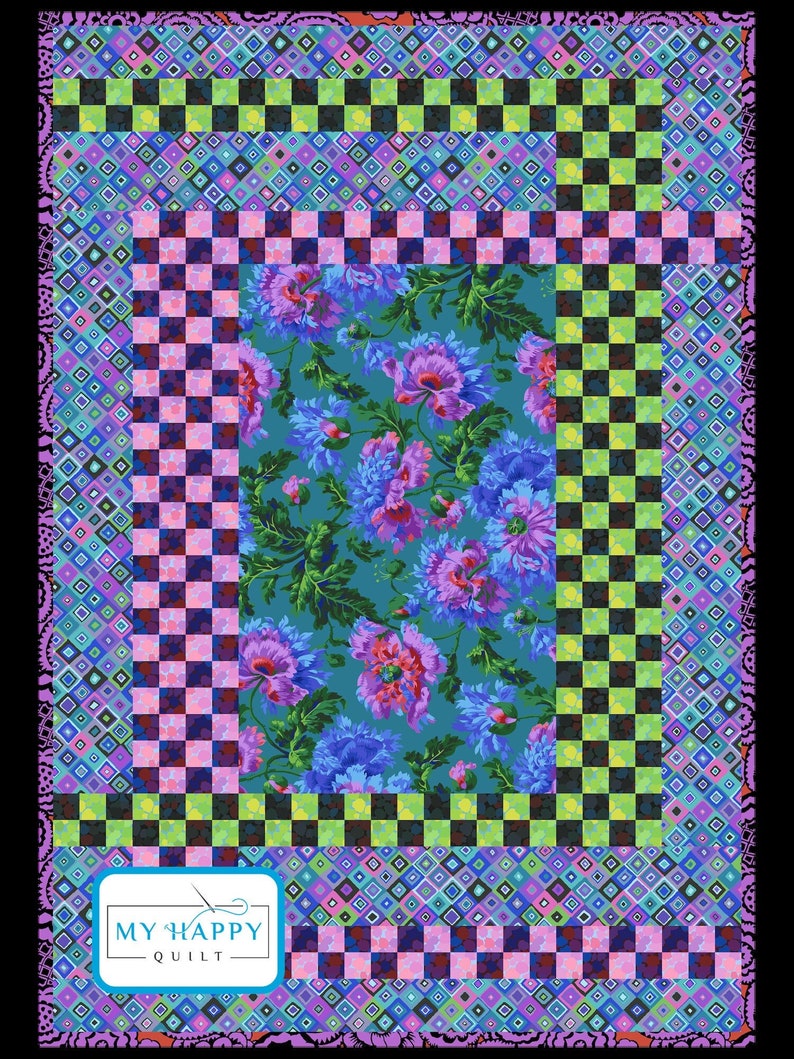 PREORDER Kaffe Fassett U Turnblue Quilt Kit February 2024 Etsy