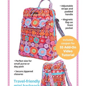 By Annie- Back at Ya 2.1 Mini Backpack