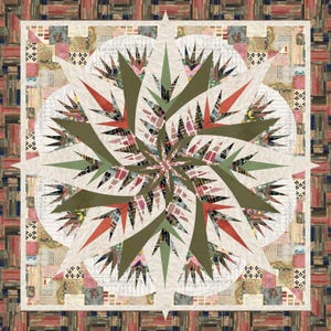 PRE-Order The Pineapple Quilt Kit featuring Eclectic Elements- Multi by Tim Holtz- September 2025