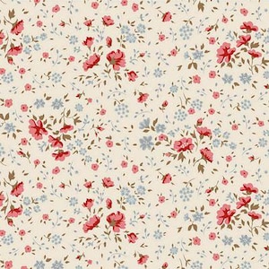 Précommande Tilda Basic Widebacks 108" de largeur - Ellie TIL150014-V15-Rouge/Ardoise - Un demi-mètre - Octobre 2026