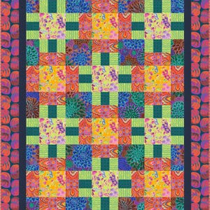 Kaffe Fassett- Gridlock Quilt Kit- February 2025