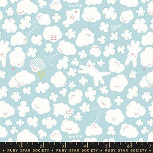 PRE-Order Float by Rashida Coleman Hale- Cloudy RS 1144 15 Lily Pad- Half Yard- January 2027