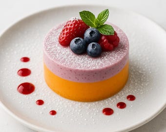 Gluten Free Dessert Recipe PDF–No Bake–Creamy Berry Easy–Without flour cake