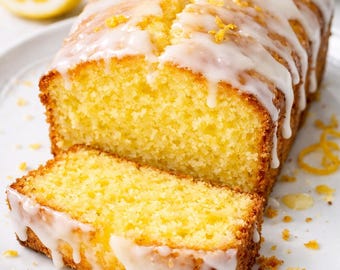 Receita de Bolo de Limão Úmido em PDF | Sobremesa Amarela Vibrante Estilo Café | Ideal para Iniciantes