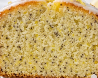 Receita de Bolo de Limão com Sementes de Papoula | Bolo de Limão Super Úmido | PDF Fácil para Iniciantes na Confeitaria