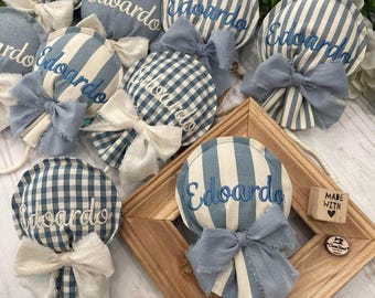 Tailored Bag Balloon Powder and Cream with Personalized Tag