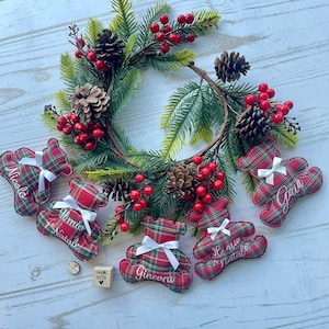 Orsetto in Tartan con Ricamo Personalizzato