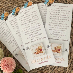Segnaposto Personalizzato con Cioccolatino e Applicazione